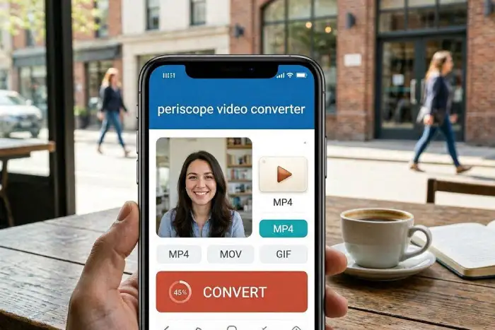 Free online Periscope video converter tool