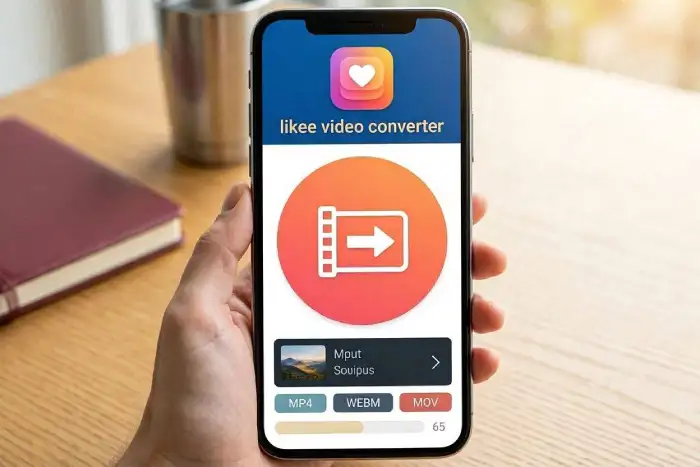 Likee video converter, Convert Likee to MP4 free, Likee link converter online, Fast Likee converter, Change media format online