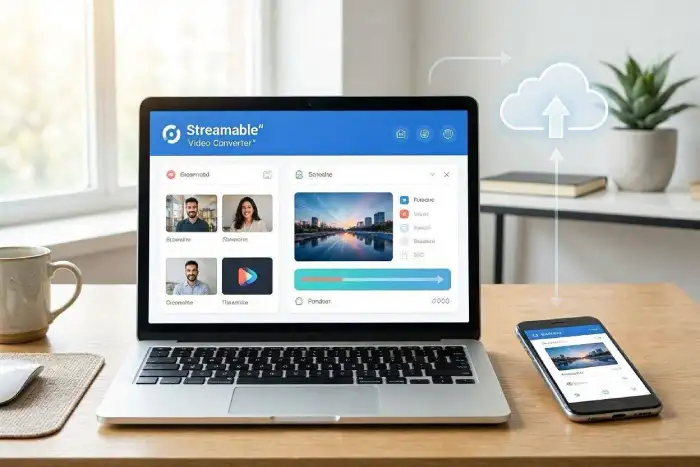 Streamable video converter, Convert Streamable to MP4 free, Streamable link converter online, Fast Streamable converter, Change media format online