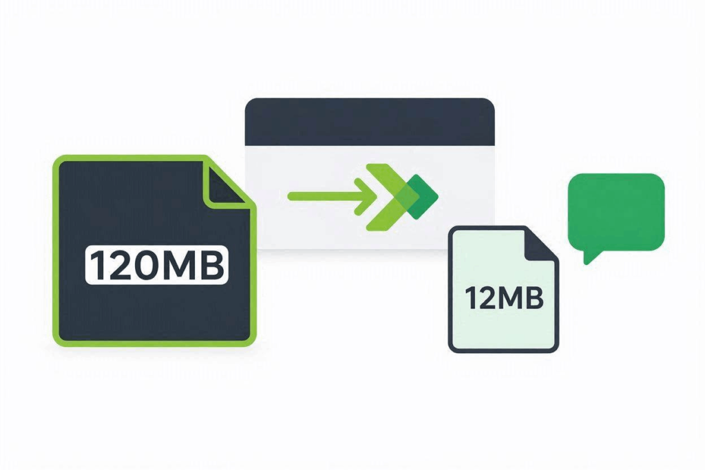 How to Compress Video for WhatsApp Free Online 1 How to Compress Video for WhatsApp Free Online compress video for whatsapp free, how to compress video for whatsapp, reduce video file size for whatsapp, shrink mp4 video for whatsapp, best online video compressor for whatsapp, send large video on whatsapp without link, reduce video size for whatsapp status