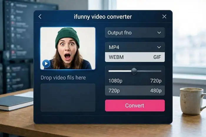 iFunny video converter, Convert iFunny to MP4 free, iFunny link converter online, Fast iFunny converter, Change media format online